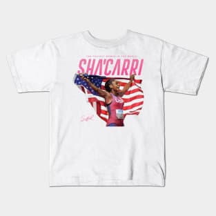 Sha'Carri USA Kids T-Shirt